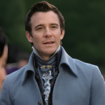 Bridgerton Luke Thompson Grey Coat